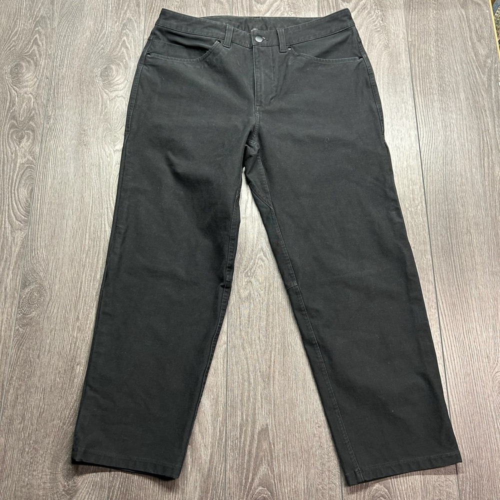 Lululemon Lab Utilitech Pants Mens 32 Black Straight Leg Technical Trousers